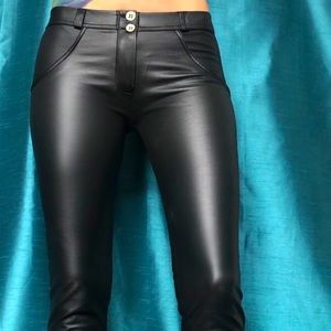 WR.UP Faux Leather Pants